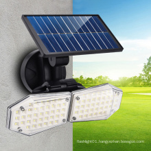 Outdoor waterproof motion Sensor high bright SMD Security 78led Solar mounted Light for Yard Garage Garden landscape wall light